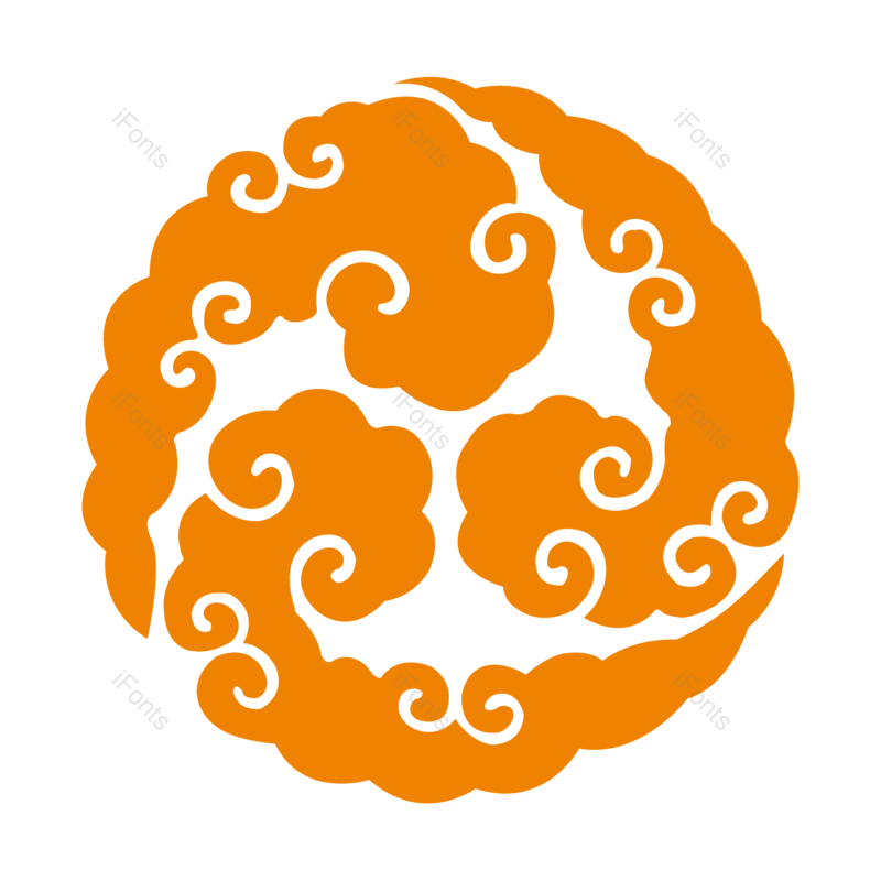 祥云图片,中国风元素,花纹PNG,底纹免抠素材